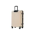 Miniatyrbild 5 av 6: Set av resväskor, S-M-L-XL-set, väska med toalettartiklar, handbagage med 4 hjul, ABS-material, TSA-gränsskydd beige