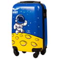 Miniatyrbild 1 av 10: Barnväska med hytt, hårda vingar, blå, astronaut, XS 18"