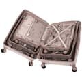 Miniatyrbild 3 av 10: Wings Premium 3-delat bagageset - Beige, slitstark polypropylen med säkert lås