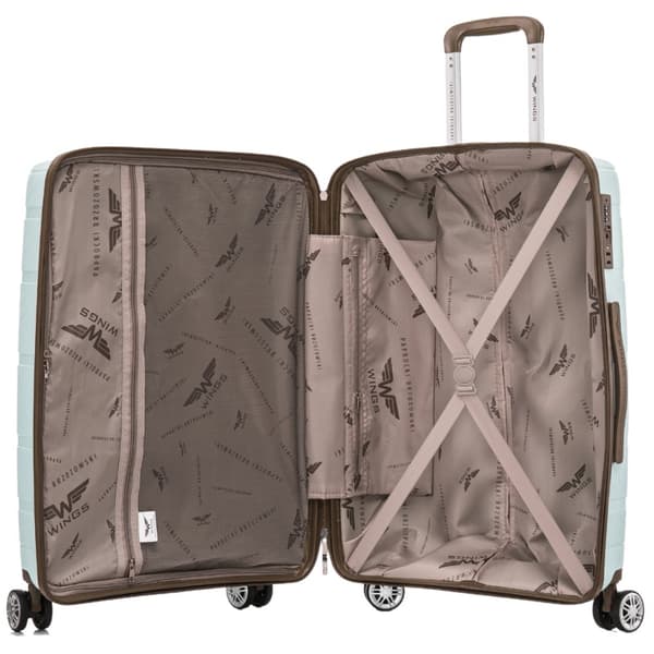 Wings x Paprocki & Brzozowski HAWFINCH 3-Pc Bagage Set - Mintgrön, Premium polypropylen