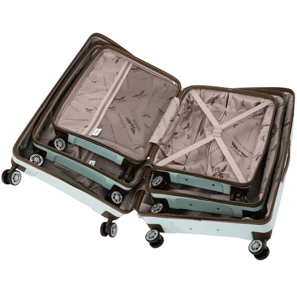 Wings x Paprocki & Brzozowski HAWFINCH 3-Pc Bagage Set - Mintgrön, Premium polypropylen