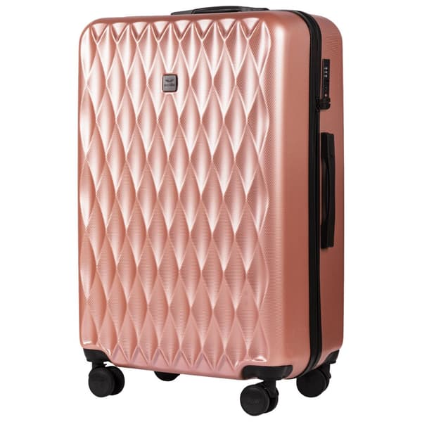 Stor Wings PC Golden Eagle 28" lyserød kuffert