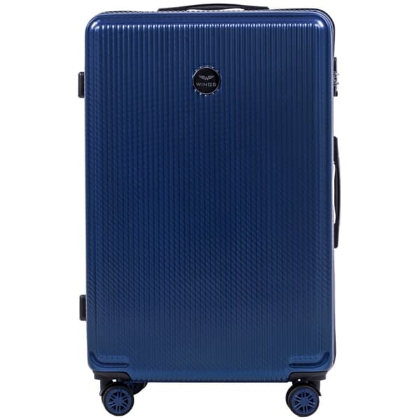Stor resväska Wings PC African Eagle 28'' MÖRKBLÅ