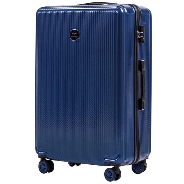 Stor resväska Wings PC African Eagle 28'' MÖRKBLÅ