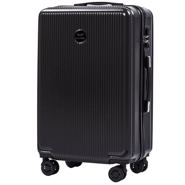 Mellanstor resväska Wings PC African Eagle 24" MÖRKGRÅ