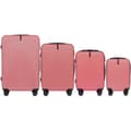 Miniatyrbillede 1 af 8: SN120 SWAN, Sæt med 4 ABS+ kufferter (L, M, S, XS) Vinger, DIRTY PINK