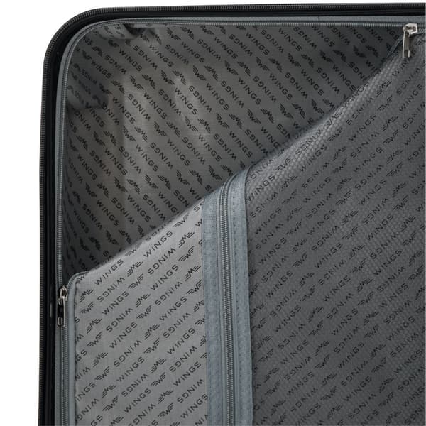 KST01 KESTREL, Sæt med 3 ABS+ kufferter (L,M,S) Vinger, CHAMPAGNE