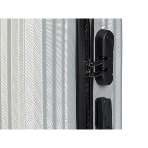 Håndbagage HT-017-G Lysegrå 55 x 35 x 20 cm Striber