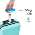 Miniatyrbillede 2 af 2: Digitale Rejsevægt til Kufferter EDM 07532