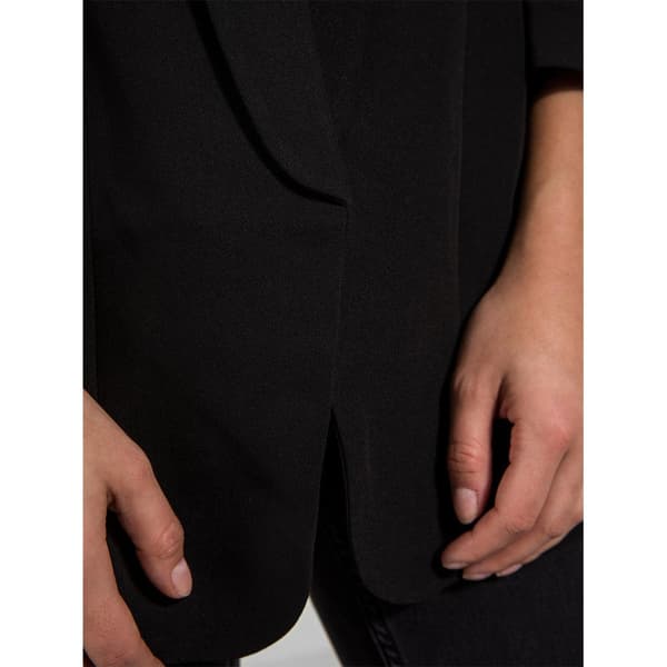 Pieces Boss 3/4 Blazer Sort XL Kvinde