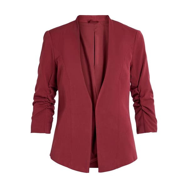 Vila Blazer Her New 3/4 Rød M Kvinde