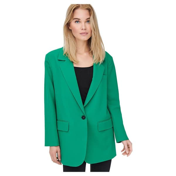 Only Blazer Lana Berry Oversize Grøn 34 Kvinde