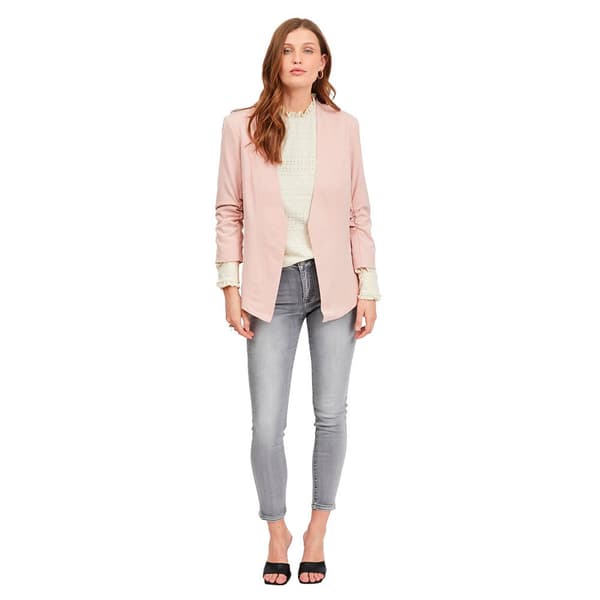 Vila Blazer Her New 3/4 Rosa 2XL Kvinna