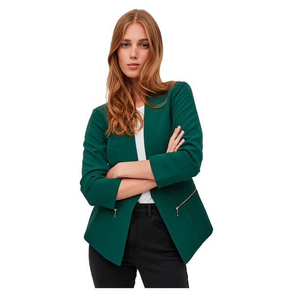 Vila Blazer Joy Grönt 38 Kvinna