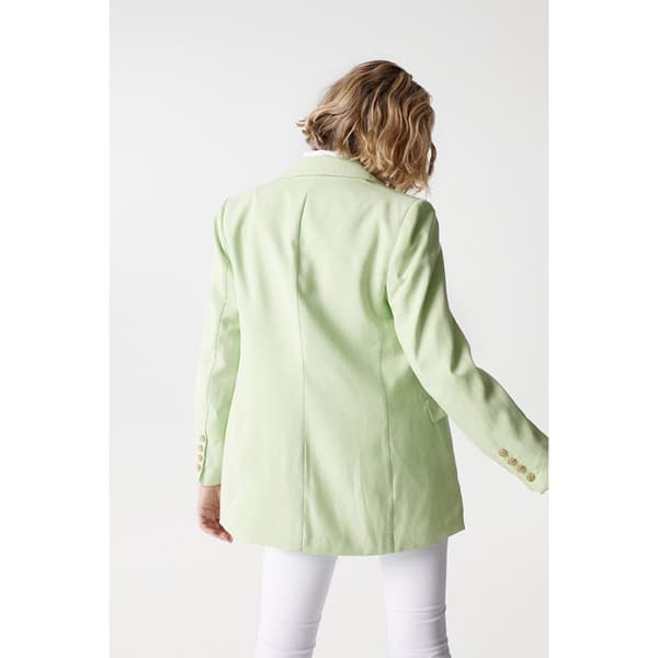 Salsa Jeans Blazer Single-breasted Grøn M Kvinde
