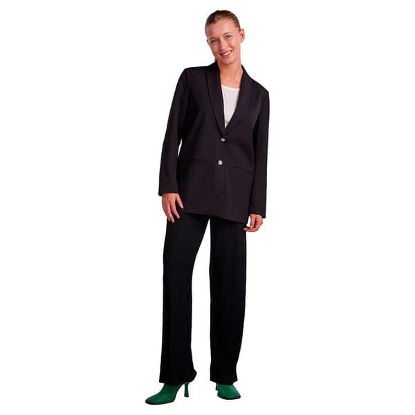 Pieces Blazer Size Loose Sort S Kvinde