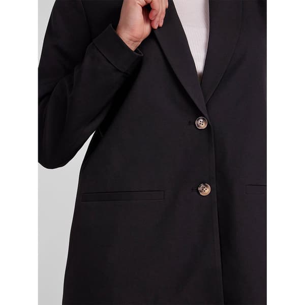 Pieces Blazer Size Loose Sort S Kvinde
