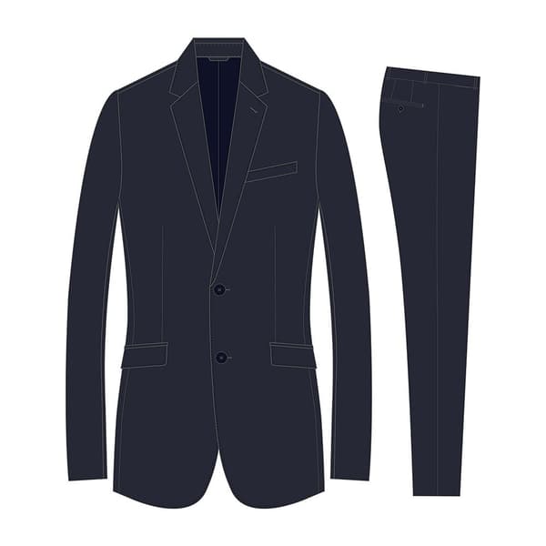 Hackett B&t Birdseye M Brun 52 / 32 Man