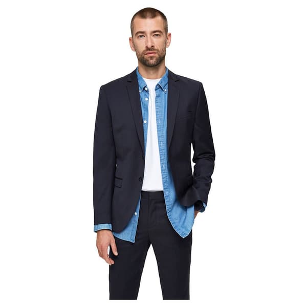Selected Smal Blazer Mylobill Blå 58 Man