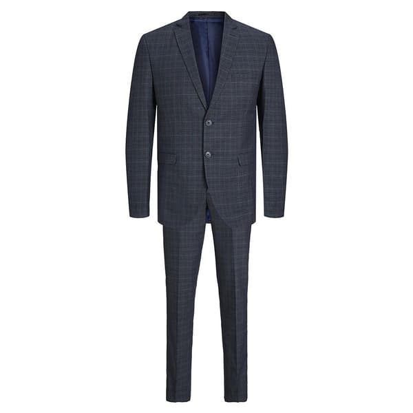 Jack & Jones Kostym Franco Check Blå 46 Man