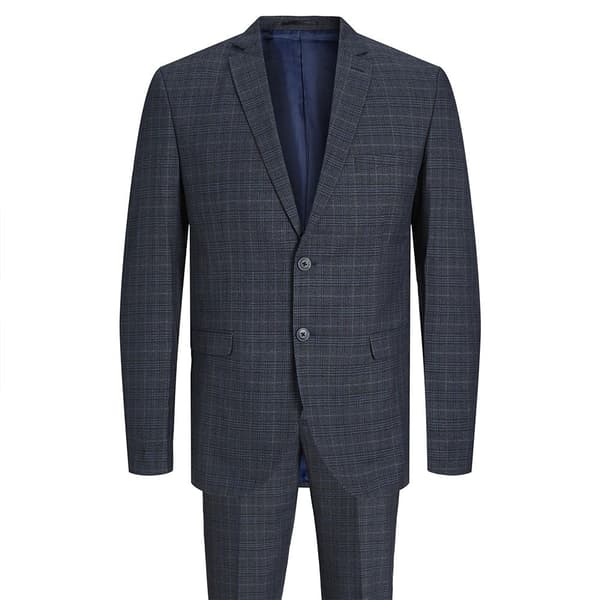 Jack & Jones Kostym Franco Check Blå 46 Man