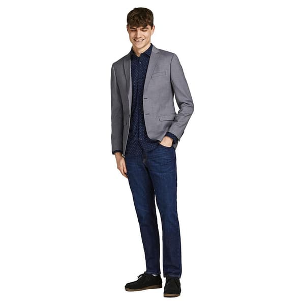 Jack & Jones Blazer Franco Grå 52 Mand