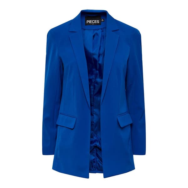 Pieces Blazer Bossy Loose Blå S Kvinde
