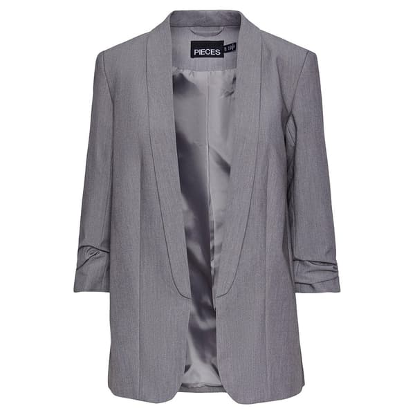 Pieces Boss 3/4 Blazer Harmaa M Nainen