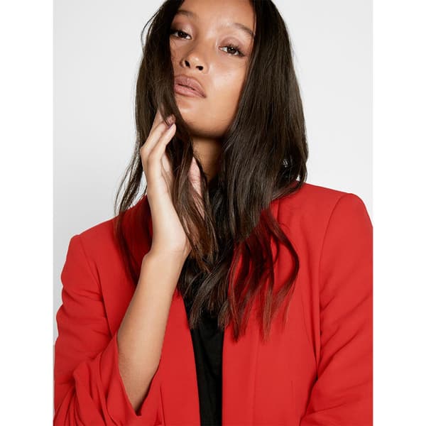 Pieces Blazer Boss 3/4 Rød XL Kvinde