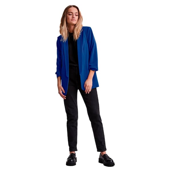 Pieces Blazer Boss 3/4 Blå S Kvinde