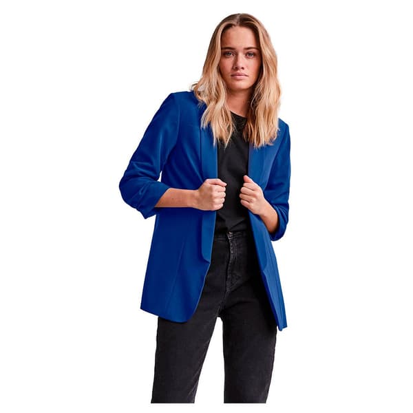 Pieces Blazer Boss 3/4 Blå S Kvinde