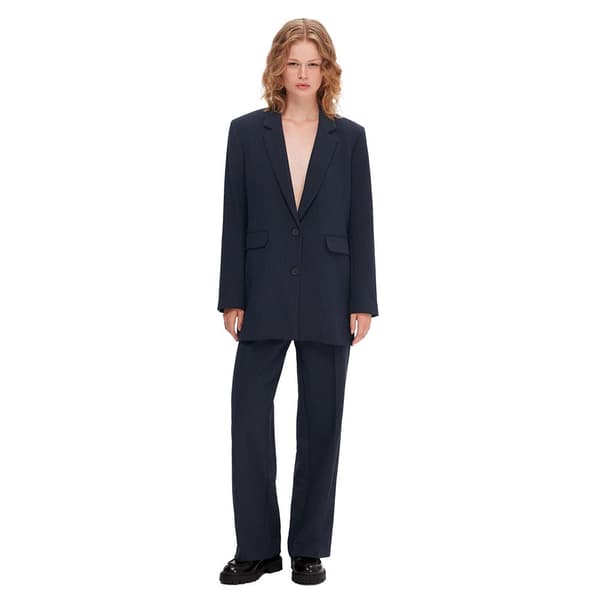 Selected Blazer Rita Blå 40 Kvinna