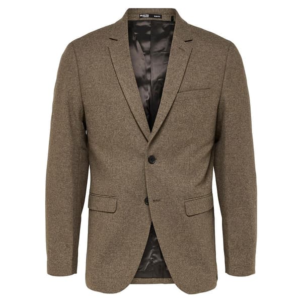 Selected Blazer Slim-mark Brun 48 Mand