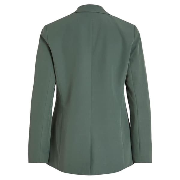 Vila Blazer Lowny Straight Grönt 40 Kvinna