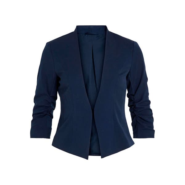 Vila Blazer Her New 3/4 Blå S Kvinna
