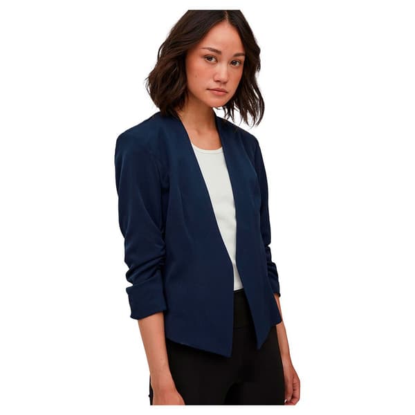 Vila Blazer Her New 3/4 Blå S Kvinna