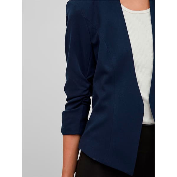 Vila Blazer Her New 3/4 Blå S Kvinna