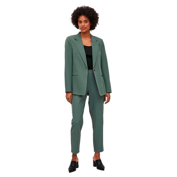 Vila Blazer Lowny Straight Grøn 44 Kvinde