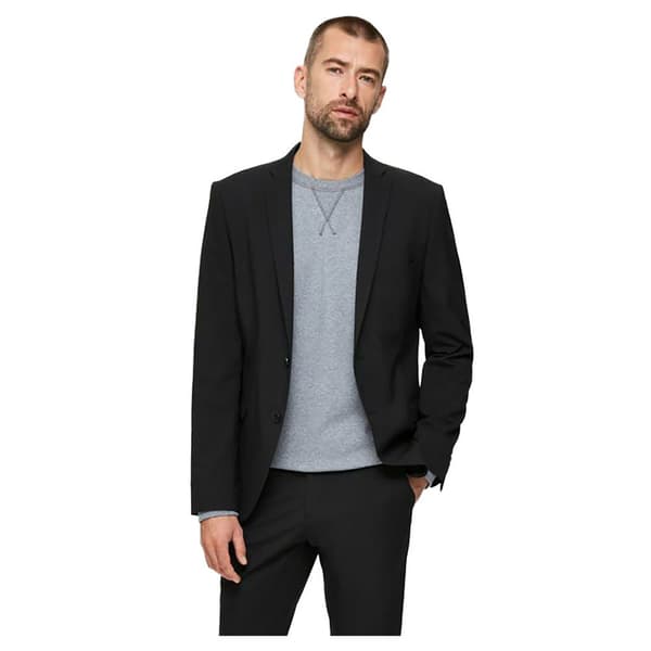 Selected Slank Blazer Mylologan Sort 94 Mand