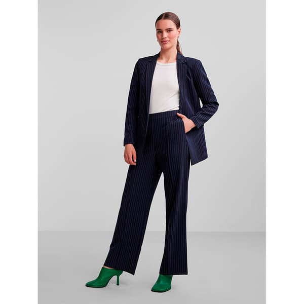Pieces Blazer Bossy Loose Blå XL Kvinna