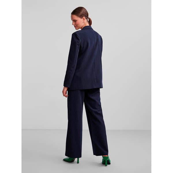 Pieces Blazer Bossy Loose Blå XL Kvinna