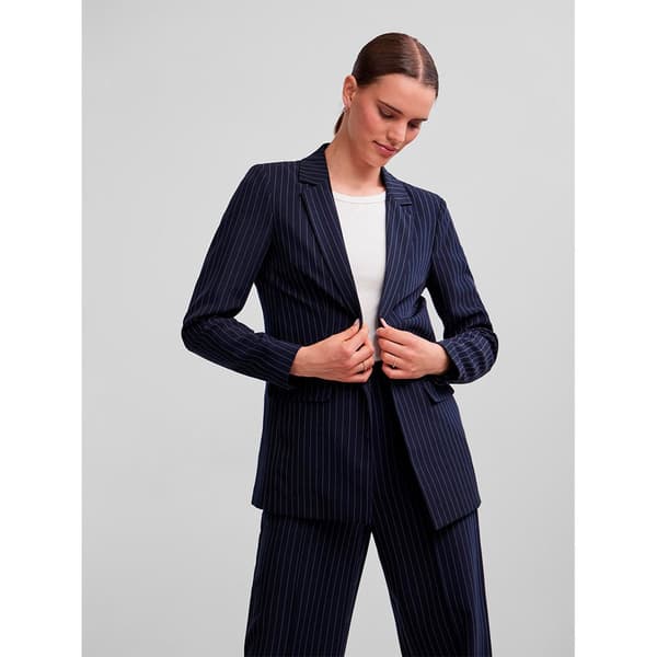 Pieces Blazer Bossy Loose Blå XL Kvinde
