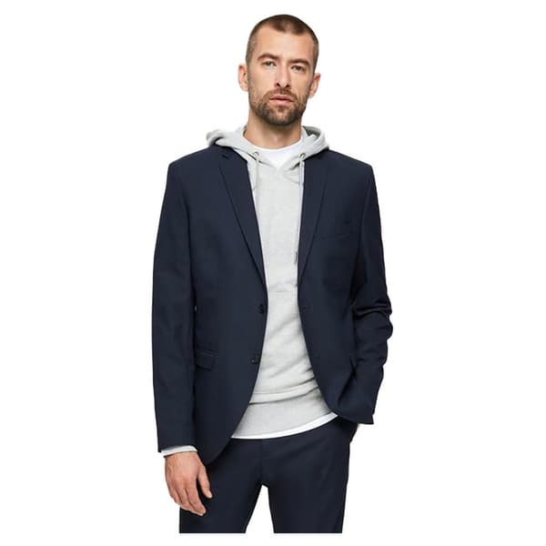 Selected Slank Blazer Mylologan Blå 44 Mand