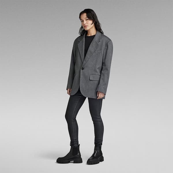 G-star Blazer Big Bf Grå M Kvinde