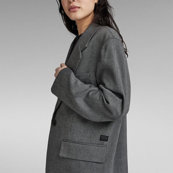 G-star Blazer Big Bf Grå M Kvinde