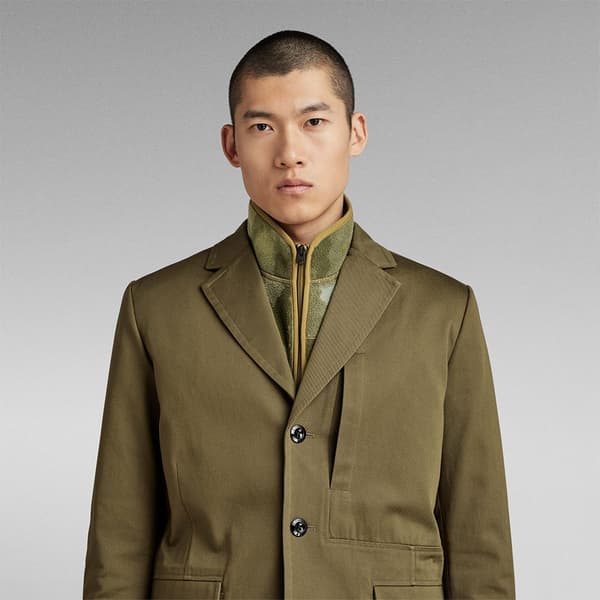 G-star Blazer Chore 3 Btn Casual Grönt S Man