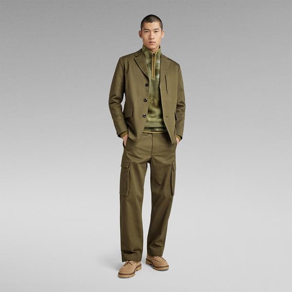G-star Blazer Chore 3 Btn Casual Grönt S Man