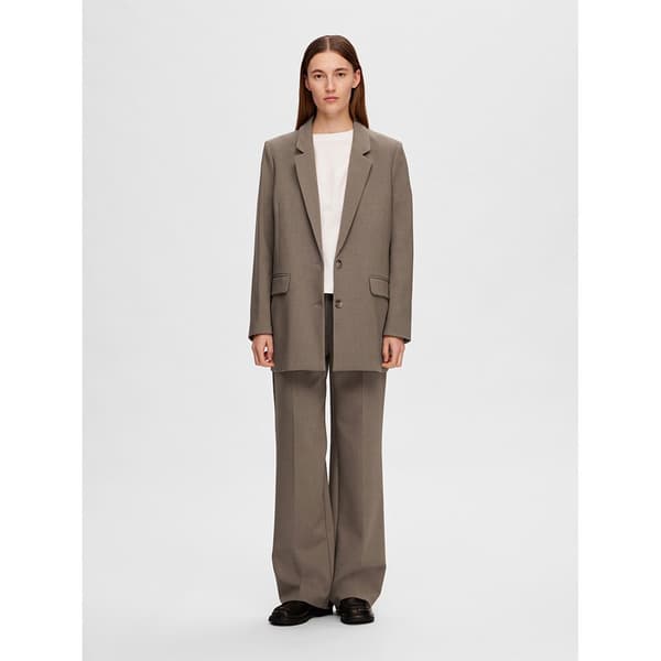 Selected Bleiseri Rita Relaxed Ruskea 38 Nainen