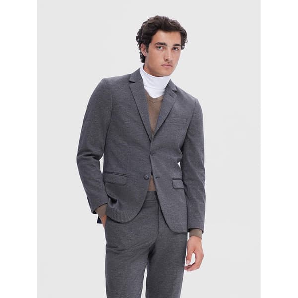 Selected Blazer Aitor Jersey Slim Blå 52 Mand