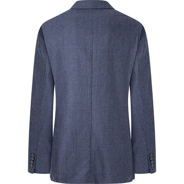 FaÇonnable Blazer 2b Half L Check Blå 56 Man